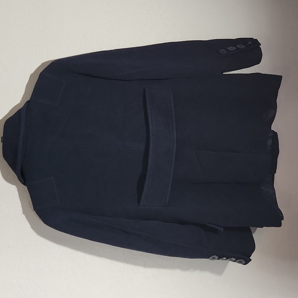 Apostrophe Womens jacket size 8 to 10  wool blend peacoat size 8/10 navy blue - Picture 4 of 12